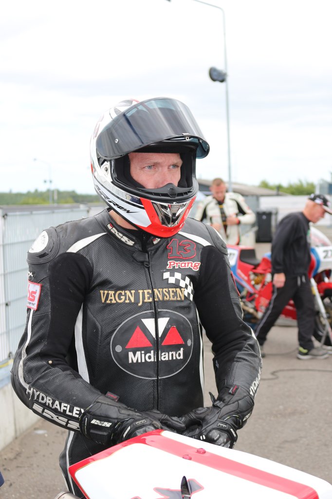 René Prang koncentreret før starten
(Foto: Erling Prang)